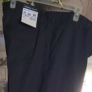 French Toast Men Relaxed Fit Twill Pant (School Uniform)